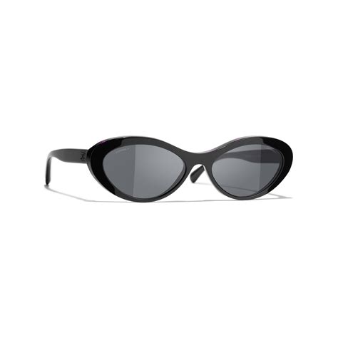 chanel oval|Oval Sunglasses .